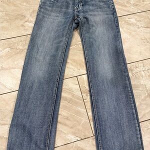 Classic Denim Straight-Leg Jeans